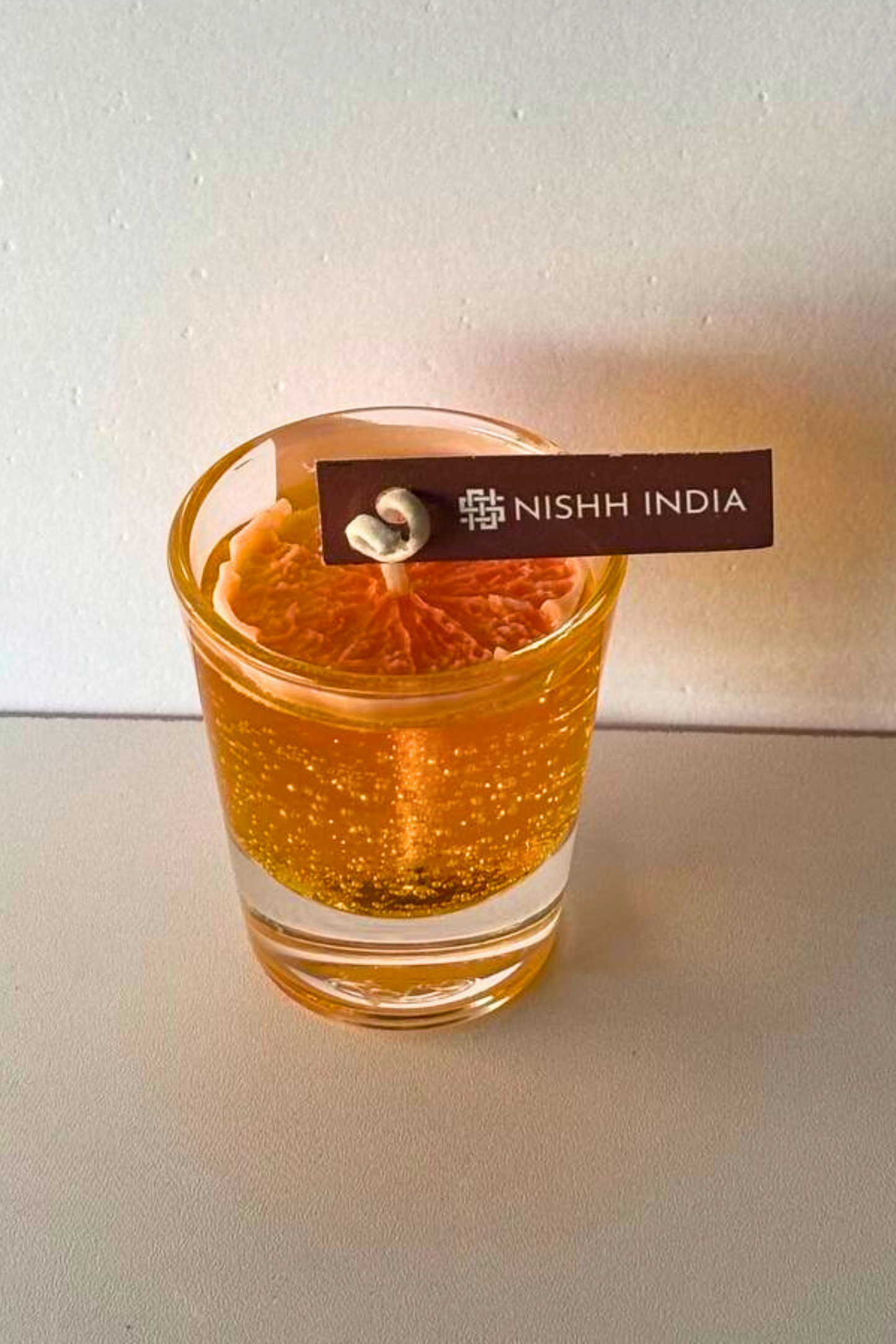 ORANGE SHOT | Handcrafted Vodka shot Scented Candle