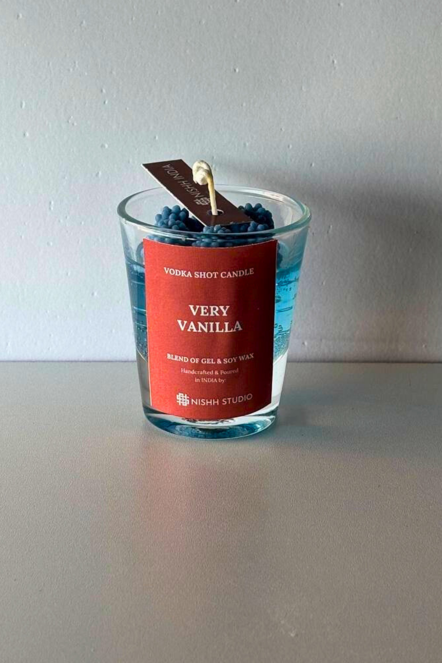 BLUEBERRY SHOT | Handcrafted Vodka shot Scented Candle