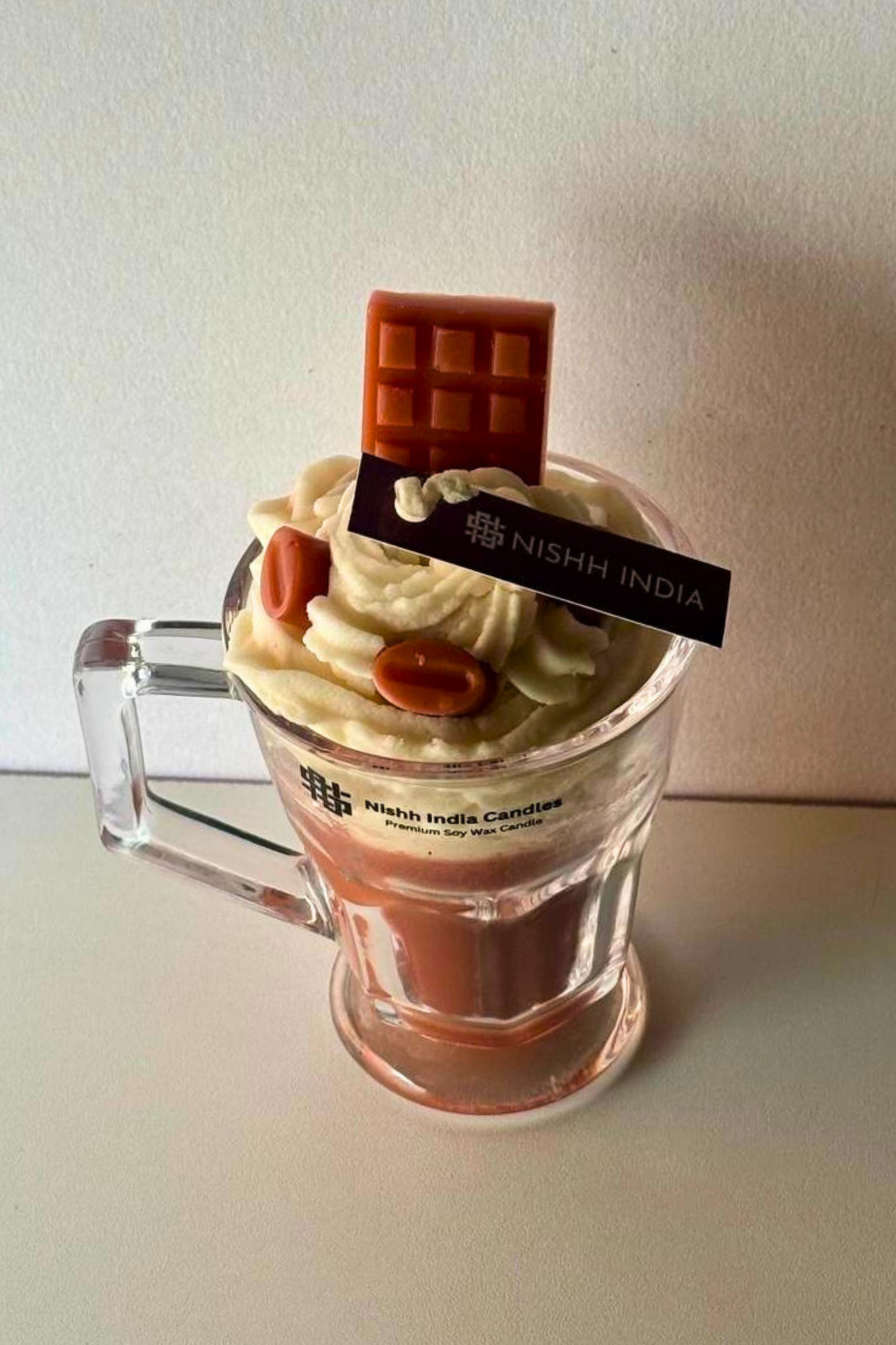 NUTTY DELIGHT | HandPoured Coffee Scented Soy Candle