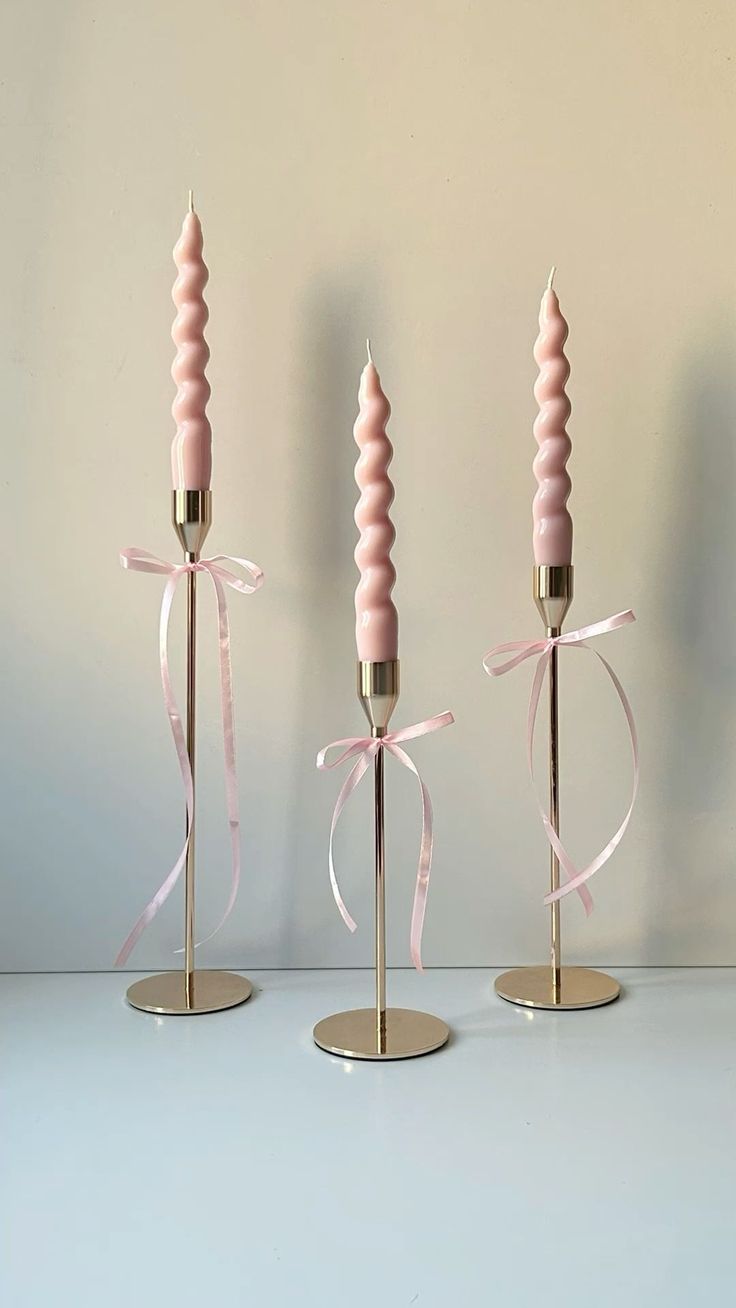 TWISTED DREAMS | Handcrafted Spiral Scented Candle - Set of 3