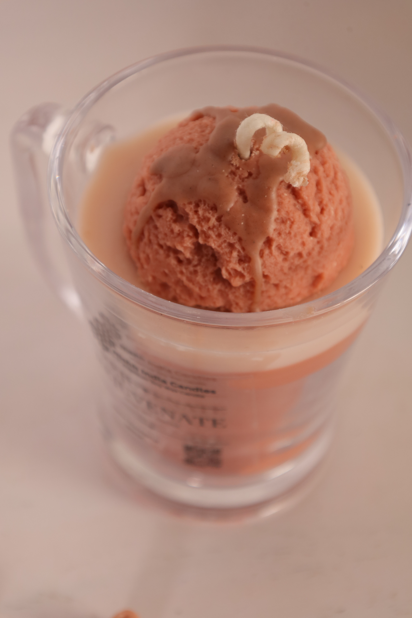 HAZELNUT SCOOP Handcrafted Coffee Candle - Scented
