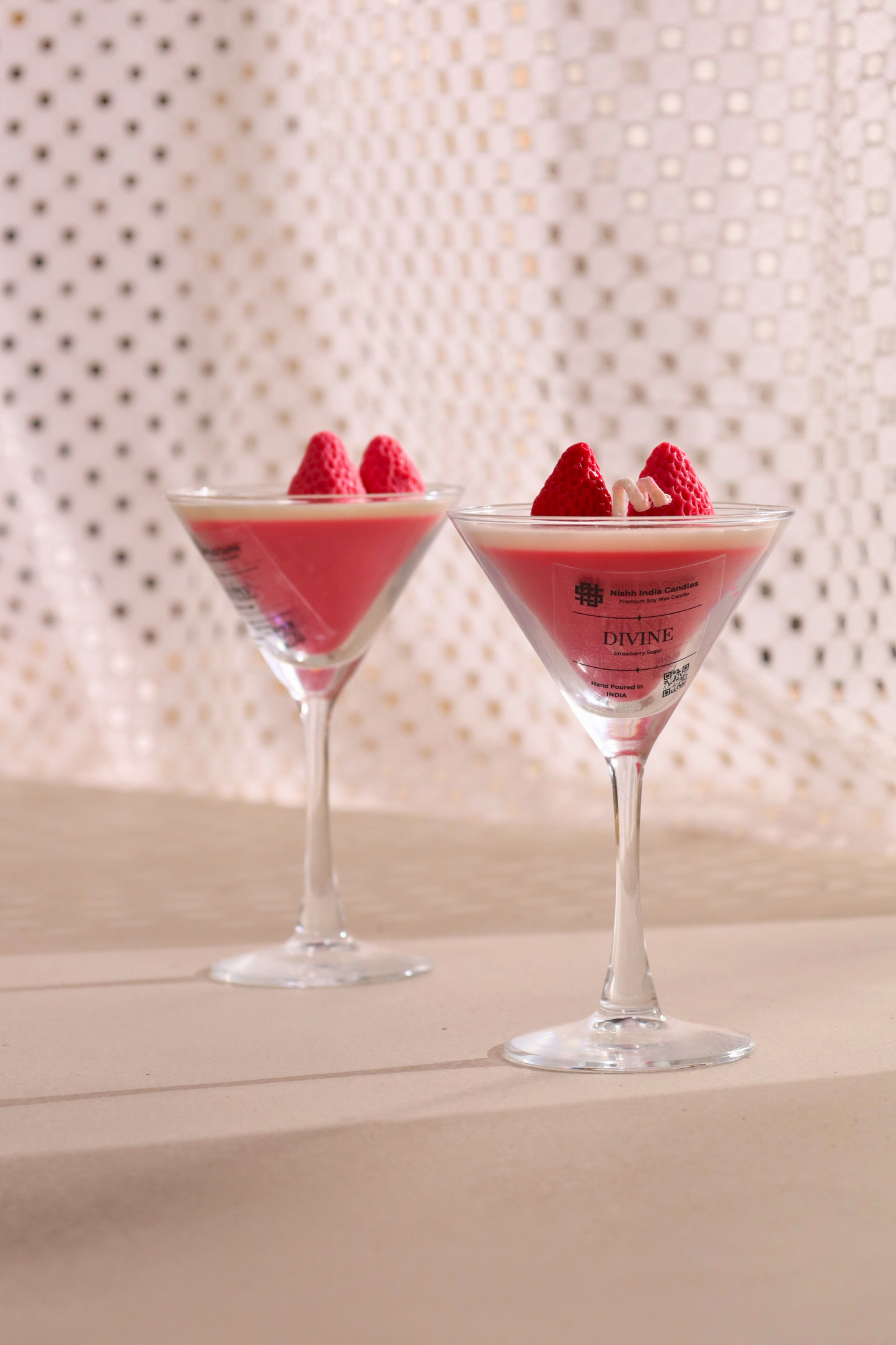 Handcrafted BERRY BLISS MARTINI Scented Candle