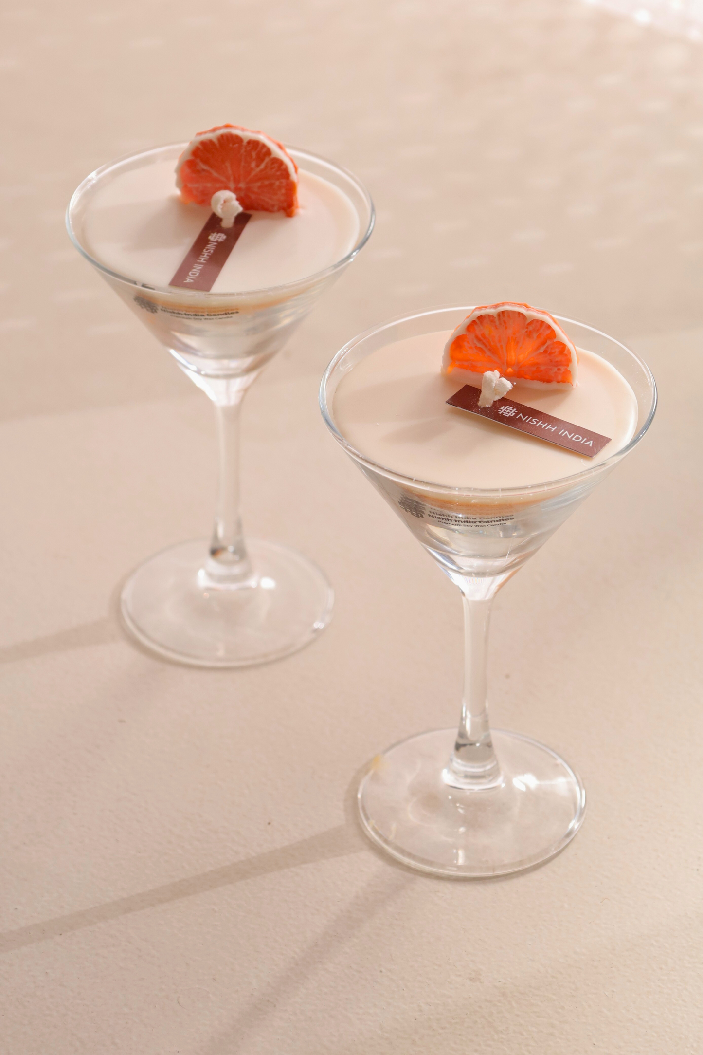 Handcrafted ORANGE MARTINI Scented Candle