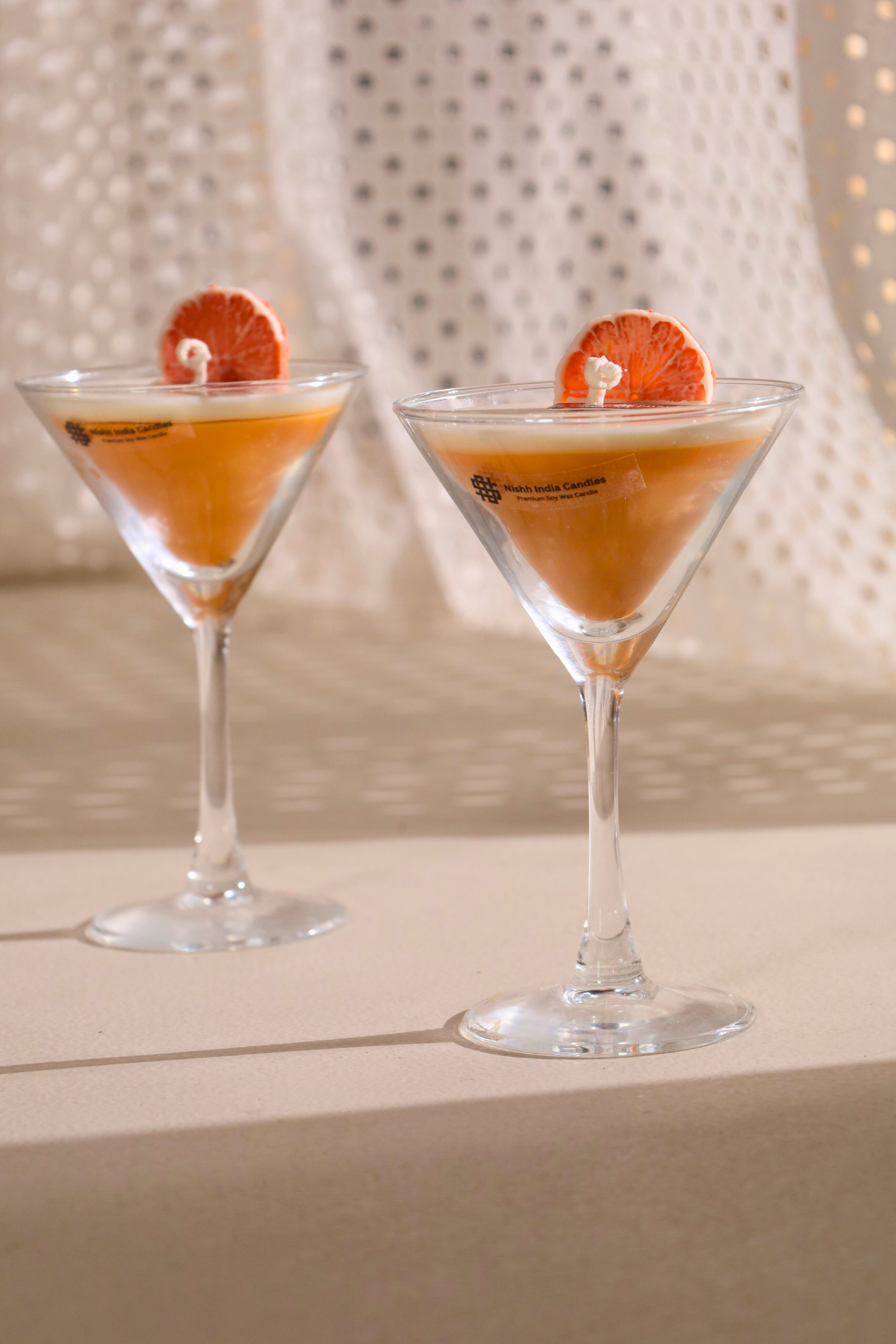 Handcrafted ORANGE MARTINI Scented Candle