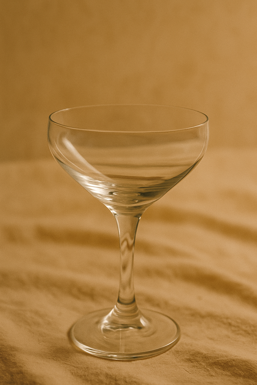 Classic Coupe Martini Saucer Glass – Set of 6 - Elegant Cocktail Glass for Home Bar & Gifting