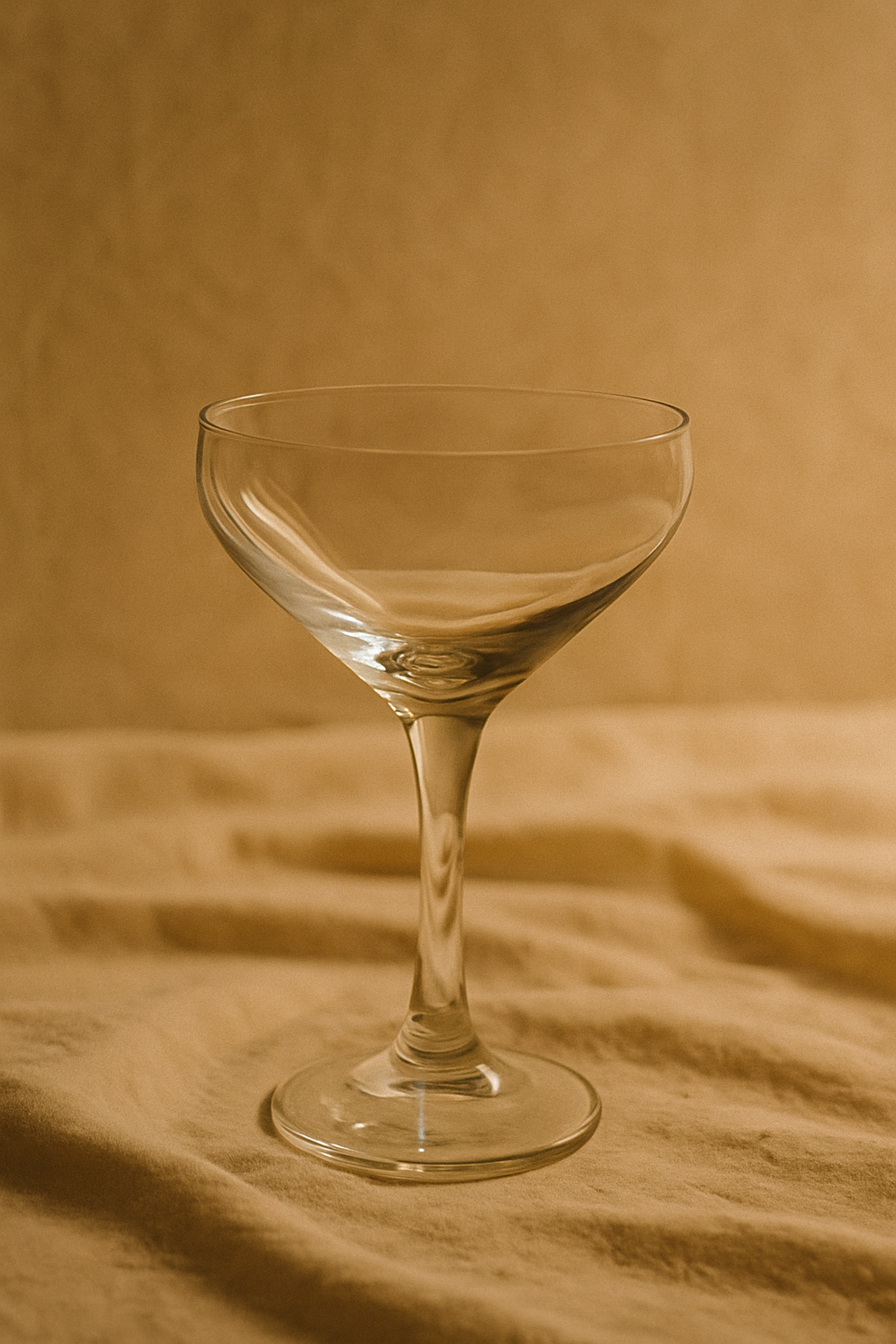 Classic Coupe Martini Saucer Glass – Set of 6 - Elegant Cocktail Glass for Home Bar & Gifting
