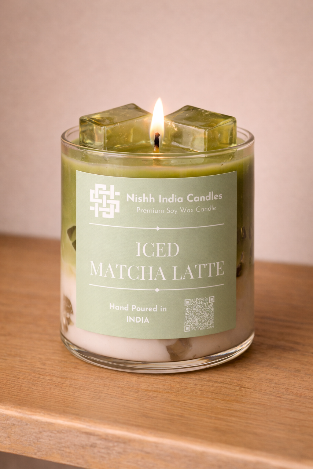 MATCHA LATTE | Handcrafted Iced Matcha Latte Scented Candle