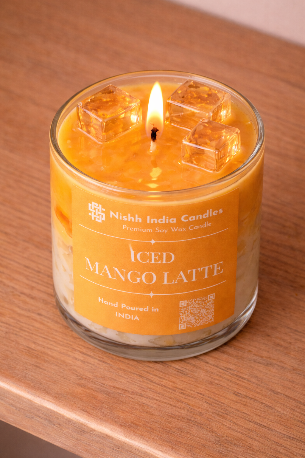 MANGO LATTE | Handcrafted Iced MANGO Latte Scented Candle