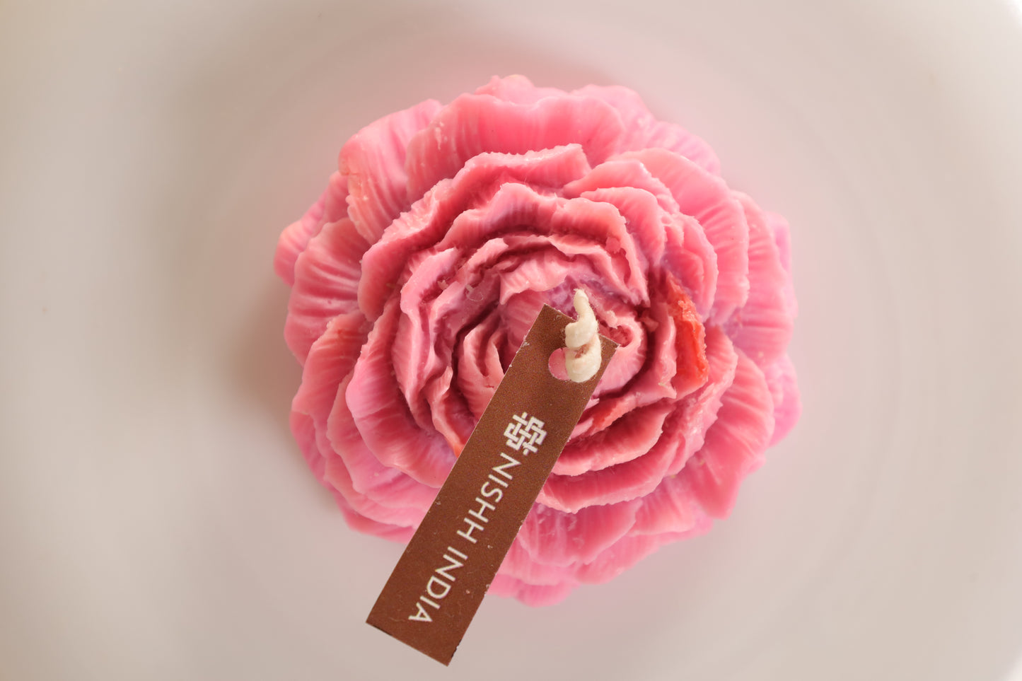 PEONY | Handcrafted Flower Scented Candle | Set of 2