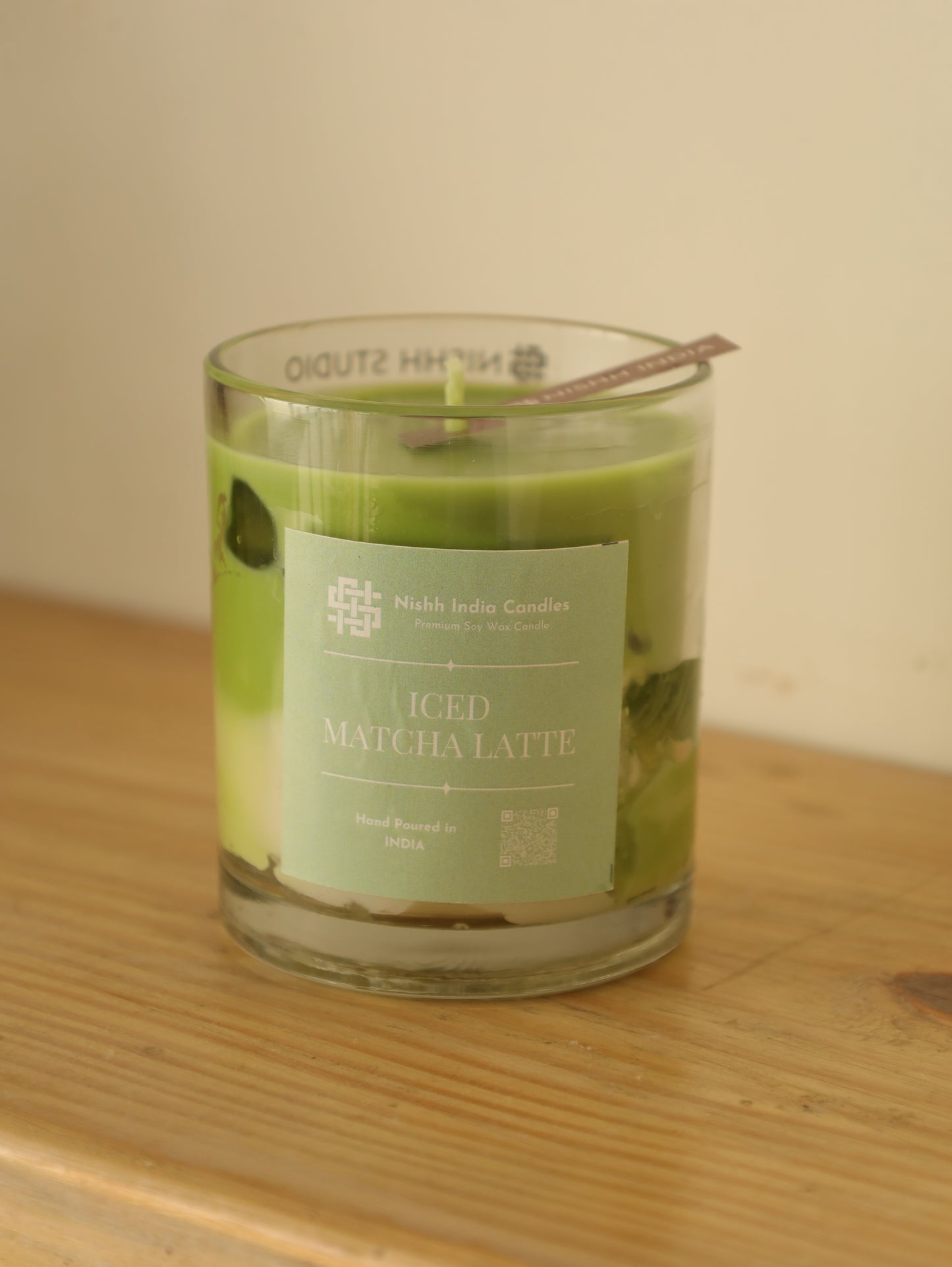 MATCHA LATTE | Handcrafted Iced Matcha Latte Scented Candle