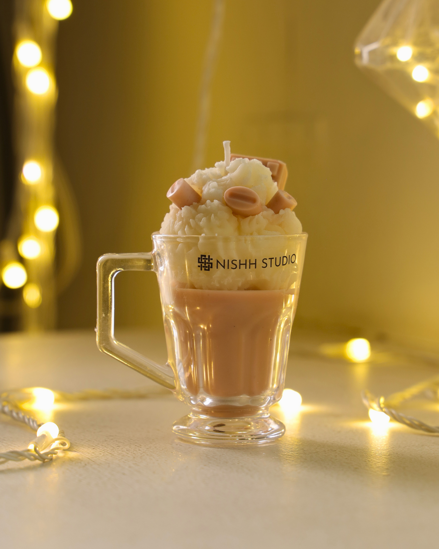 NUTTY DELIGHT | HandPoured Coffee Scented Soy Candle
