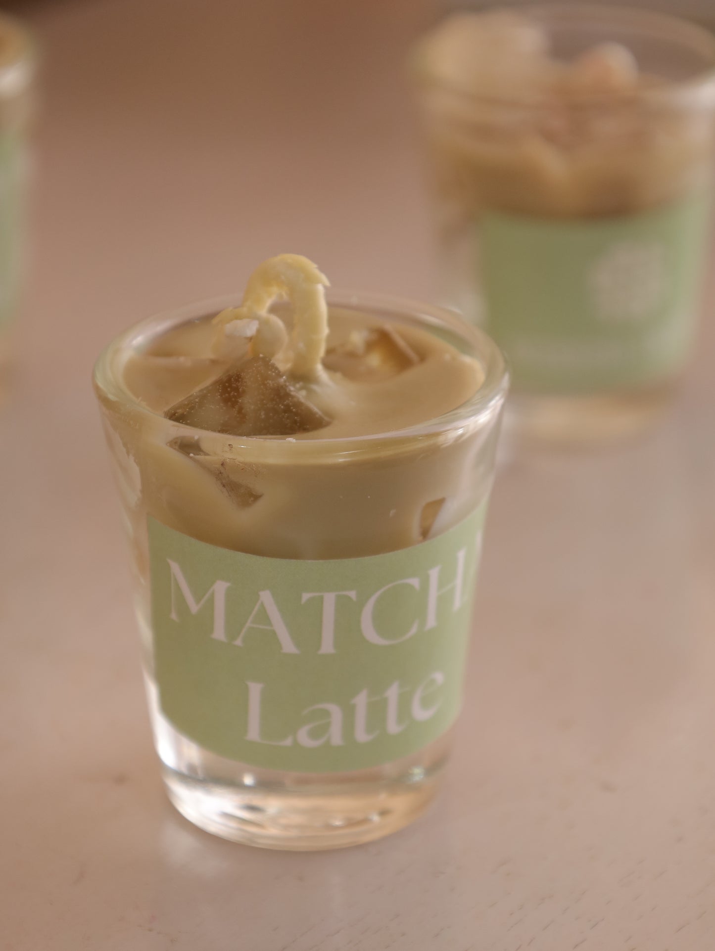 MATCHA LATTE | Handcrafted Iced Matcha Latte Scented Candle