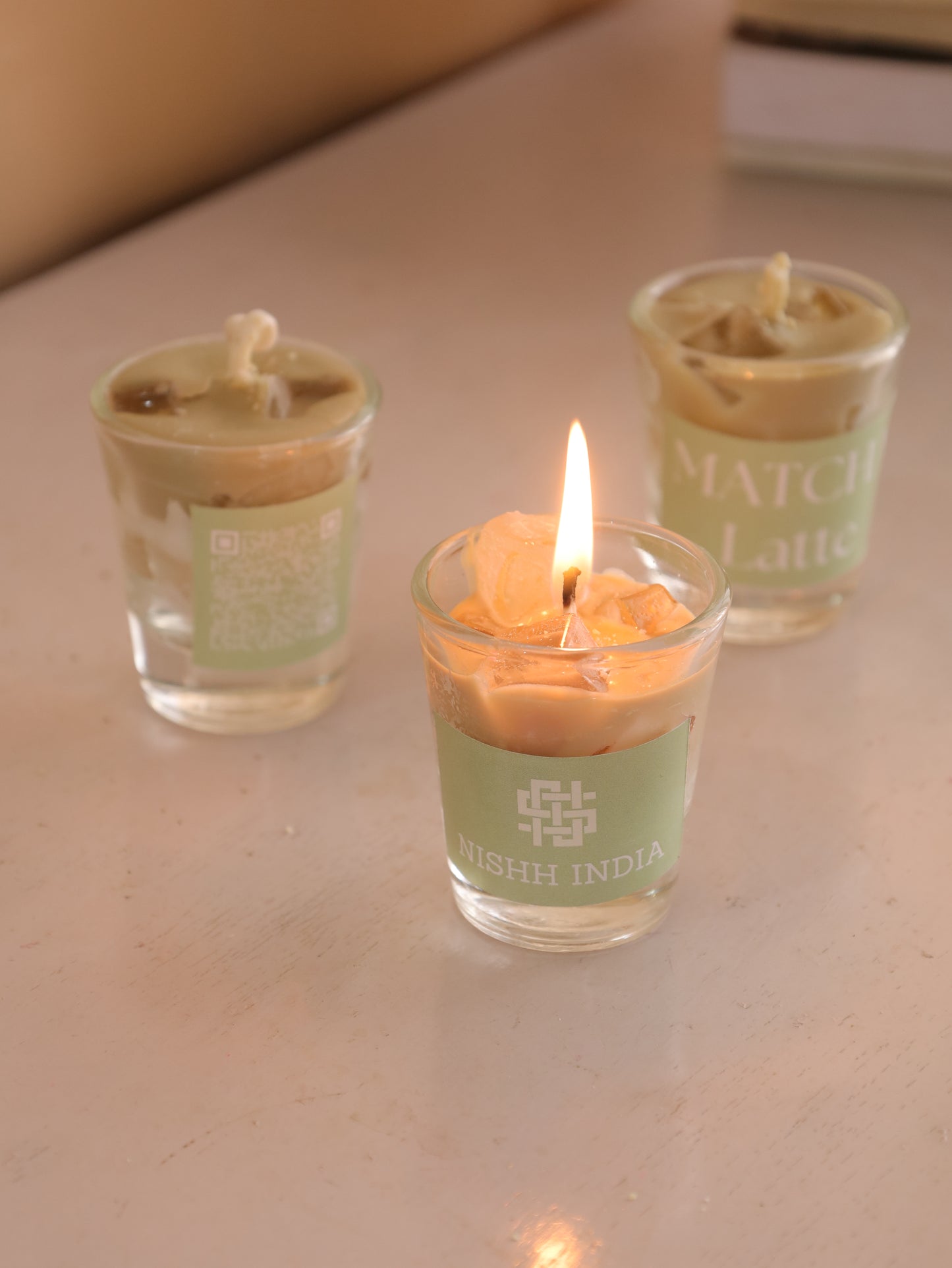 MATCHA LATTE | Handcrafted Iced Matcha Latte Scented Candle