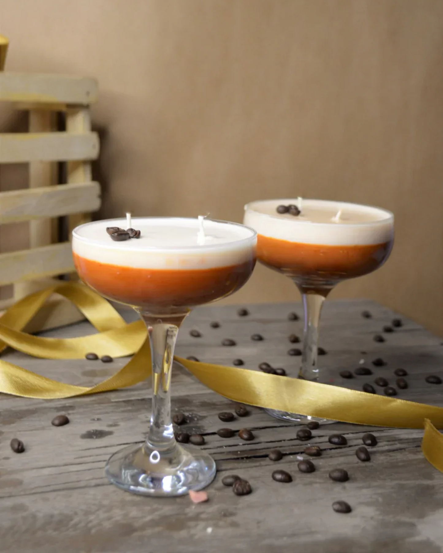 Handcrafted Espresso Martini scented candle by Nishh India – rich coffee cocktail aroma in luxury jar