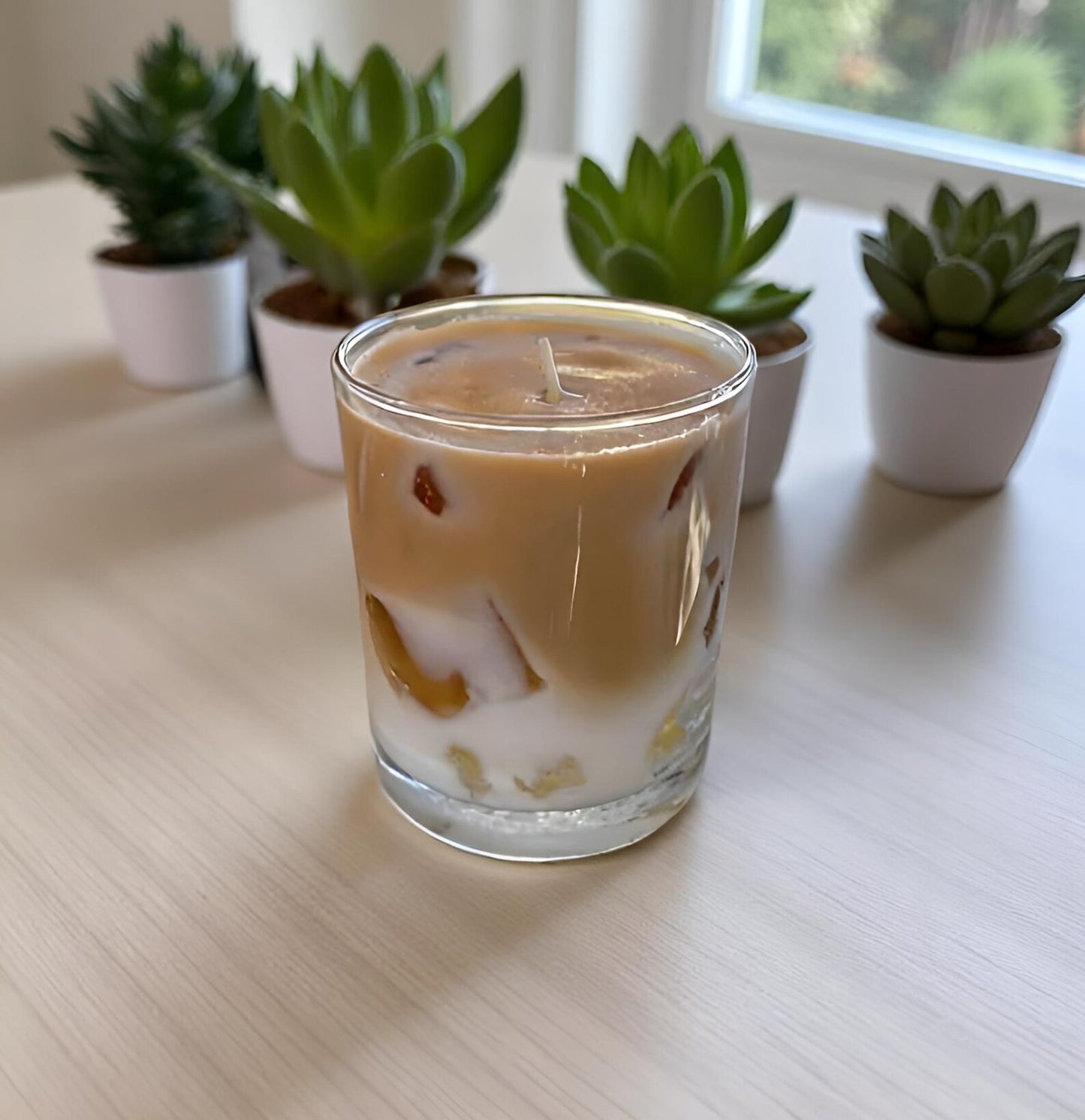 HAZELNUT LATTE | Handcrafted Iced Coffee Scented Candle