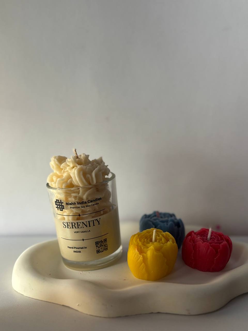 FROSTED FLAME | Handcrafed Whipped Scented Candle