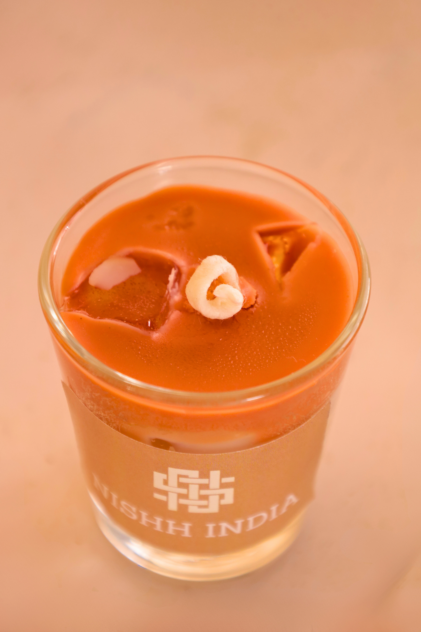 HAZELNUT LATTE | Handcrafted Iced Coffee Scented Candle in Shot Glass
