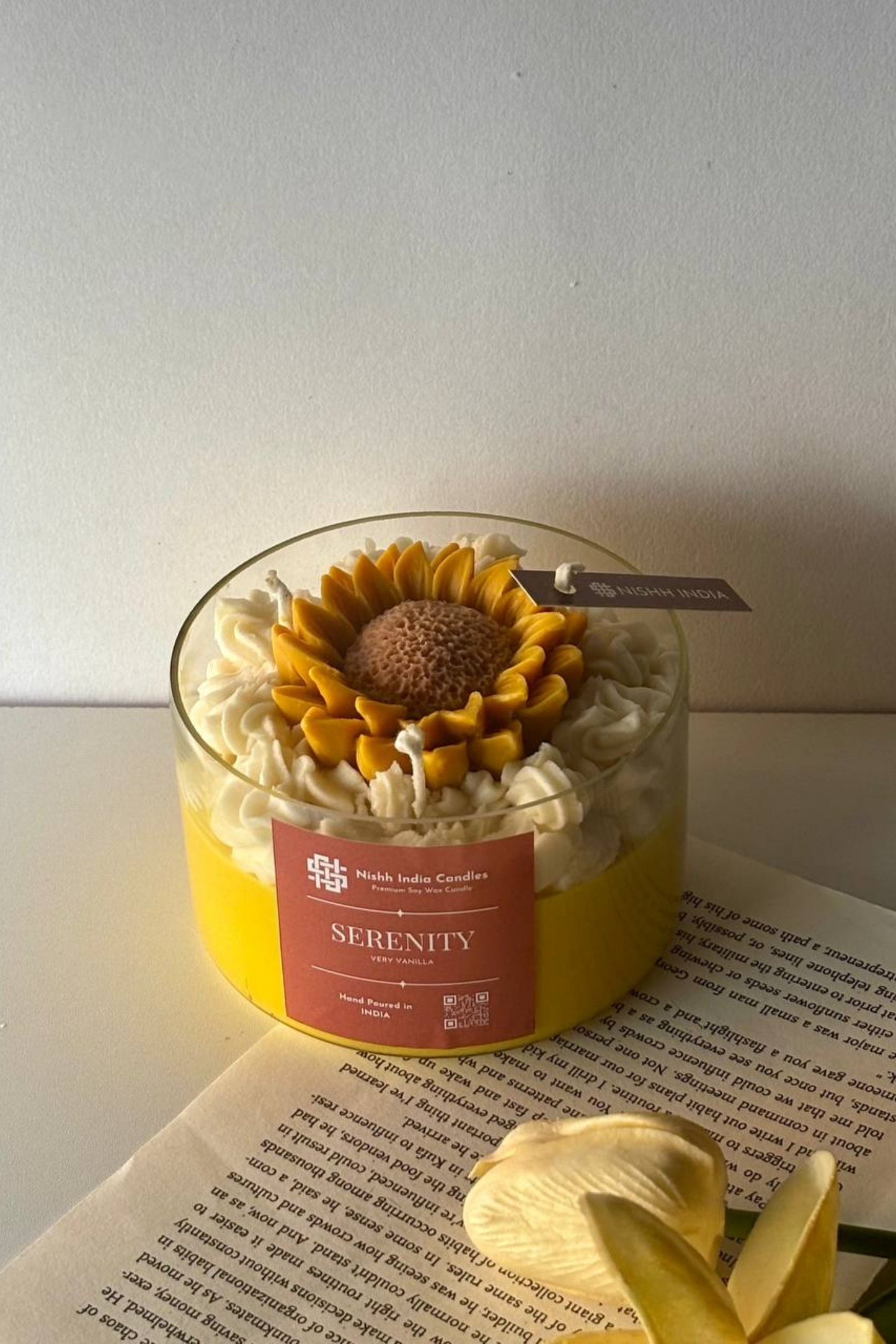 SUNSHINE | Handcrafted Sunflower Scented Candle