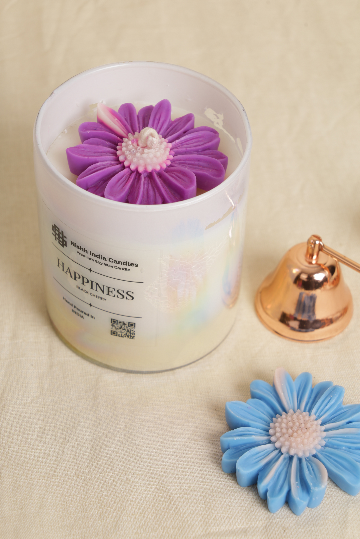 Daisy Holographic Jar Candle