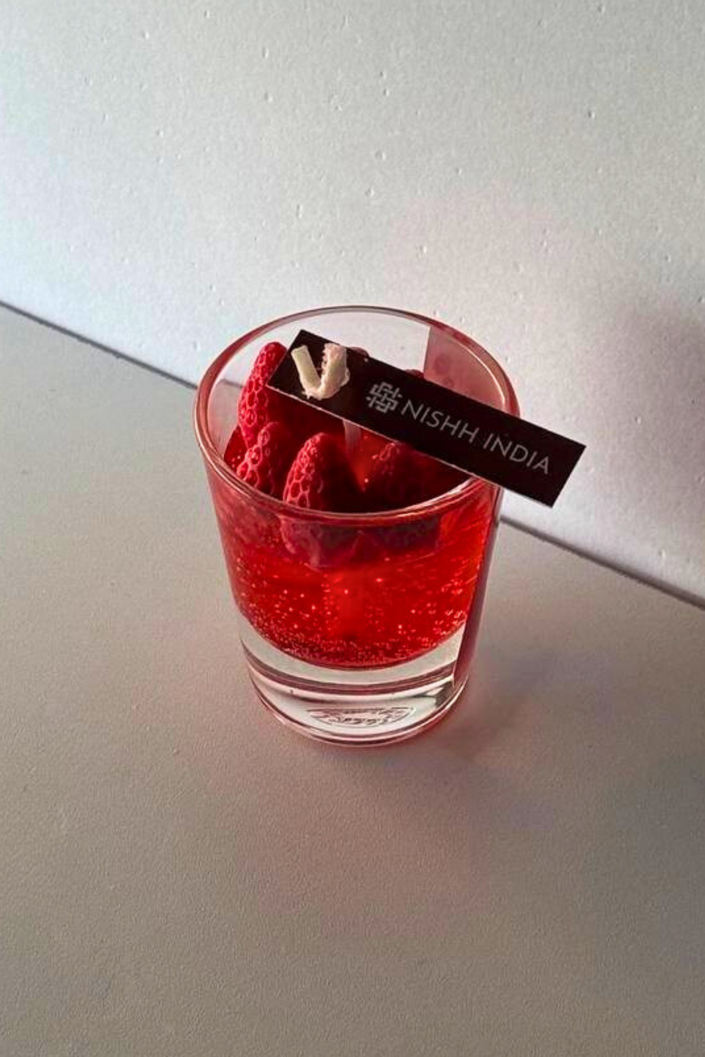 STRAWBERRY SHOT | Handcrafted Vodka shot Scented Candle