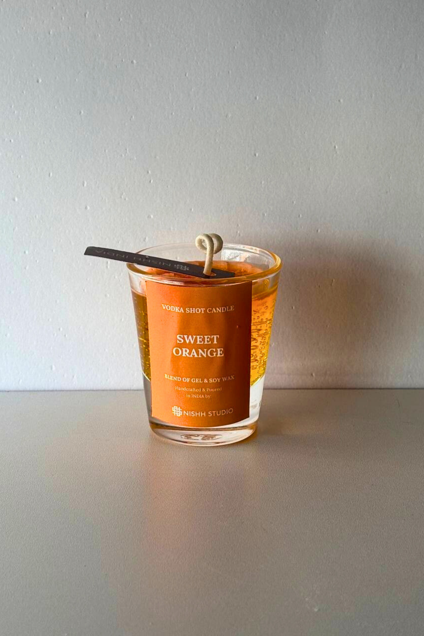 ORANGE SHOT | Handcrafted Vodka shot Scented Candle