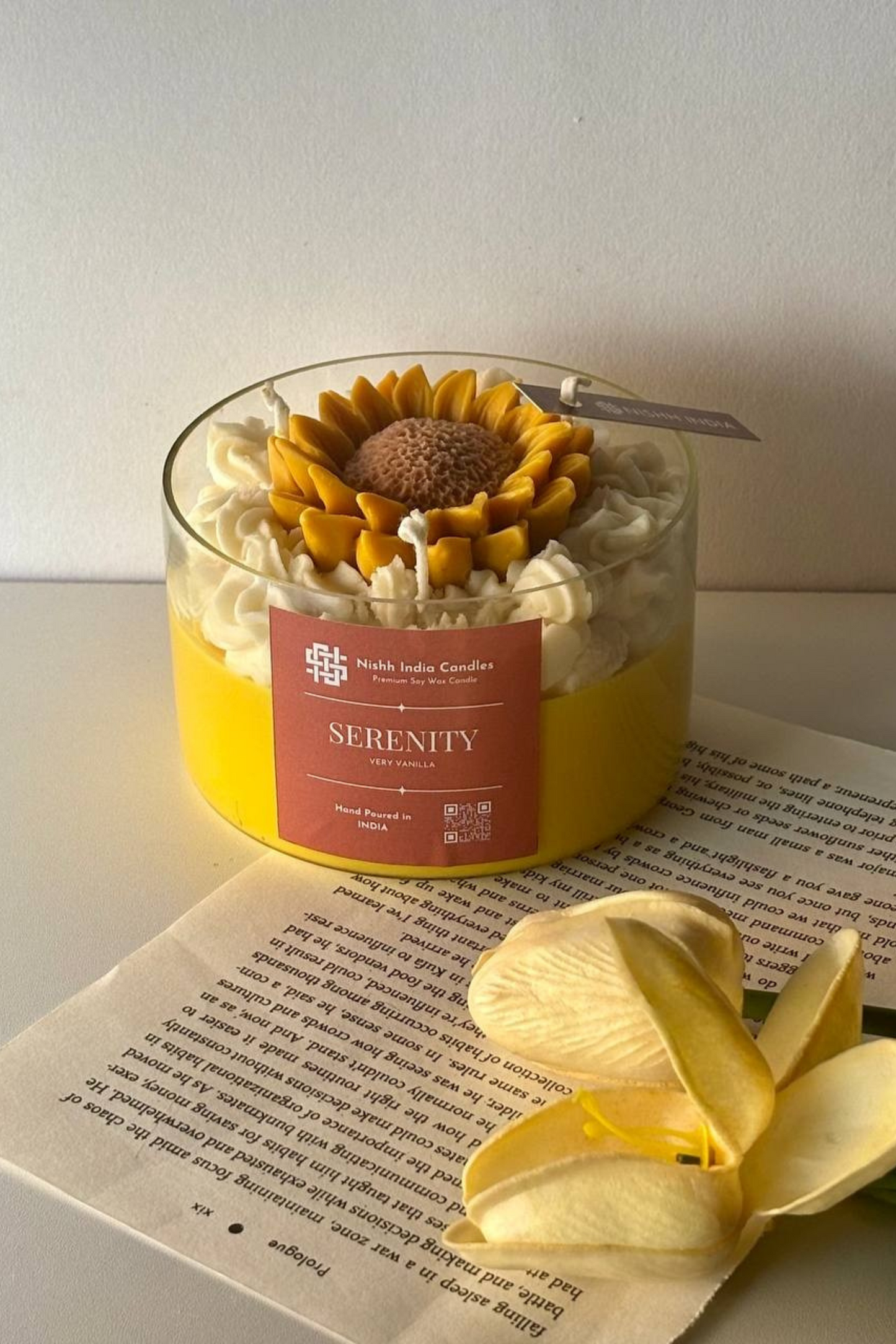 SUNSHINE | Handcrafted Sunflower Scented Candle