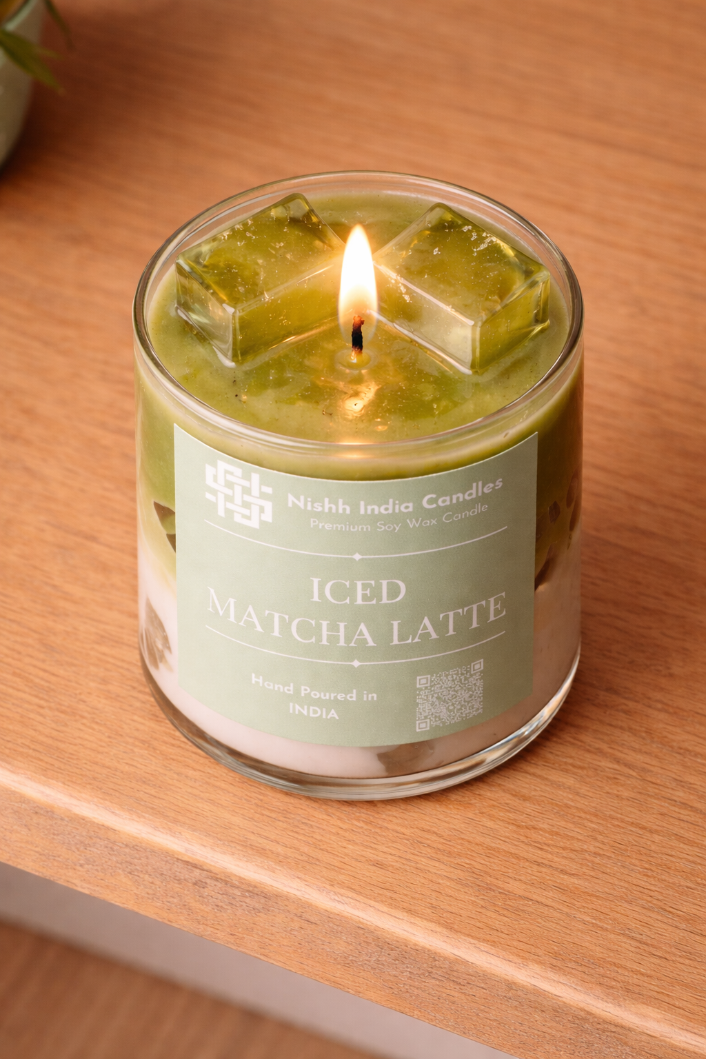 MATCHA LATTE | Handcrafted Iced Matcha Latte Scented Candle