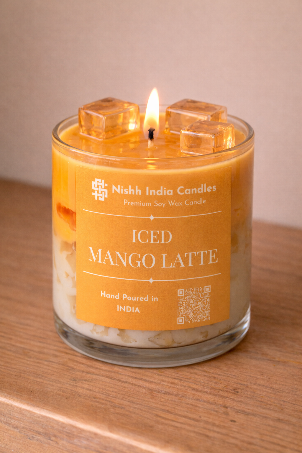MANGO LATTE | Handcrafted Iced MANGO Latte Scented Candle