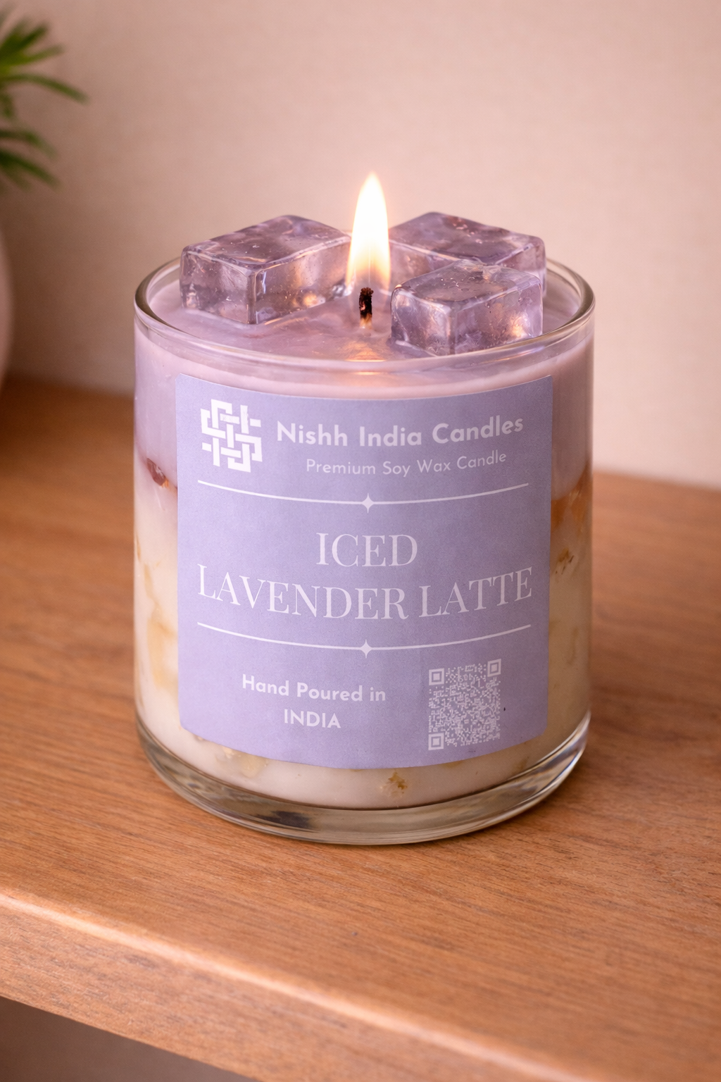 LAVENDER LATTE | Handcrafted Iced Lavender Latte Scented Candle