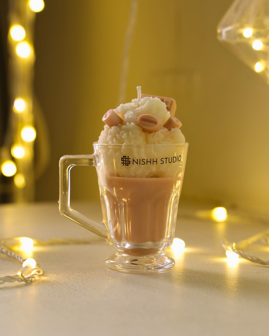 NUTTY DELIGHT | HandPoured Coffee Scented Soy Candle