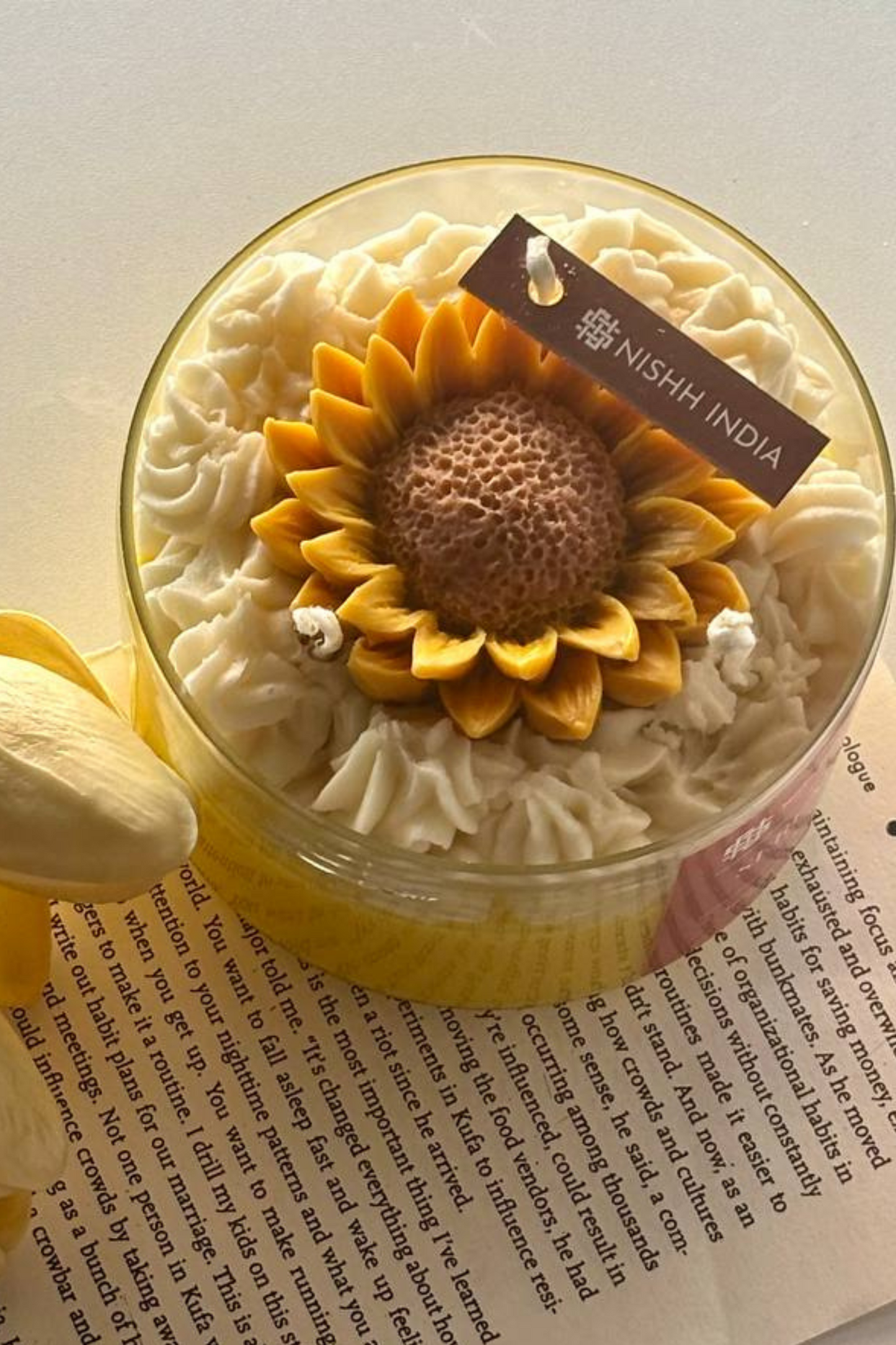 SUNSHINE | Handcrafted Sunflower Scented Candle