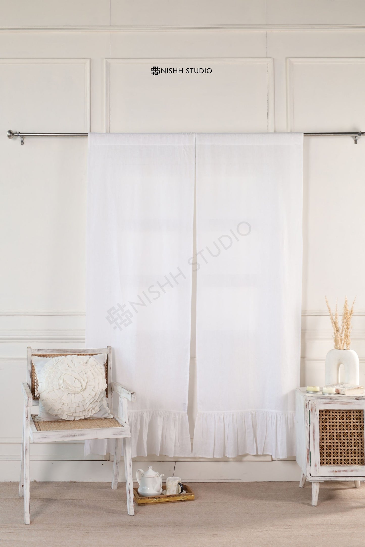 ÉLAN | Linen Drapes – Understated Luxury with Graceful Movement | Single Panel